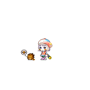 undefined을 사용한 메이플스토리 메애기 코디