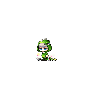 을 사용한 메이플스토리 메애기 코디