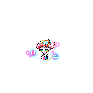 을 사용한 메이플스토리 메애기 코디
