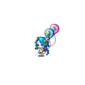 을 사용한 메이플스토리 메애기 코디