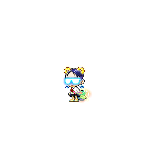 을 사용한 메이플스토리 메애기 코디