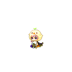 을 사용한 메이플스토리 메애기 코디