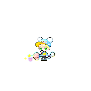 을 사용한 메이플스토리 메애기 코디