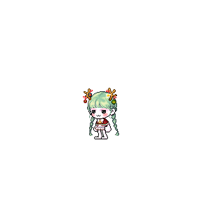 을 사용한 메이플스토리 메애기 코디