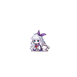 을 사용한 메이플스토리 메애기 코디