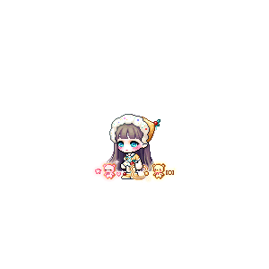을 사용한 메이플스토리 메애기 코디
