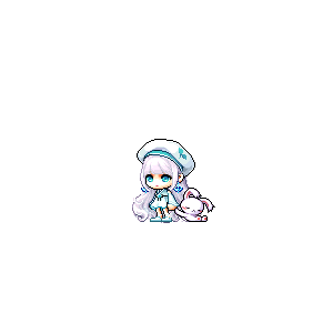 을 사용한 메이플스토리 메애기 코디