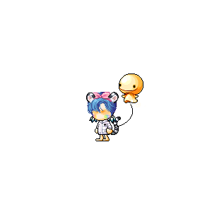 을 사용한 메이플스토리 메애기 코디