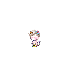 을 사용한 메이플스토리 메애기 코디