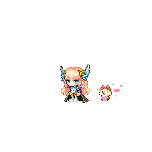 undefined을 사용한 메이플스토리 메애기 코디