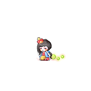 을 사용한 메이플스토리 메애기 코디