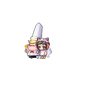 undefined을 사용한 메이플스토리 메애기 코디