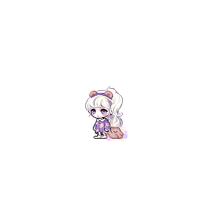 undefined을 사용한 메이플스토리 메애기 코디