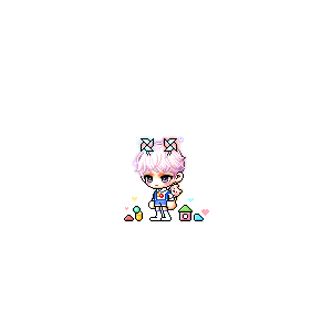 을 사용한 메이플스토리 메애기 코디