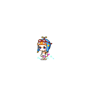 을 사용한 메이플스토리 메애기 코디