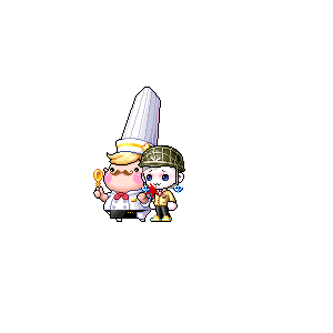 을 사용한 메이플스토리 메애기 코디