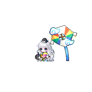 undefined을 사용한 메이플스토리 메애기 코디
