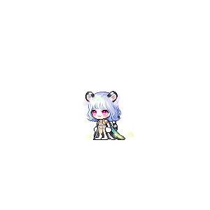 을 사용한 메이플스토리 메애기 코디