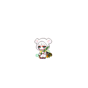 을 사용한 메이플스토리 메애기 코디