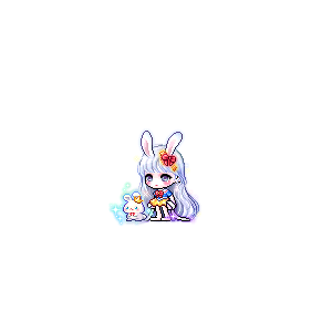 undefined을 사용한 메이플스토리 메애기 코디