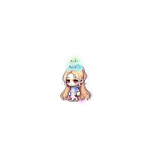 을 사용한 메이플스토리 메애기 코디