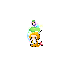 을 사용한 메이플스토리 메애기 코디