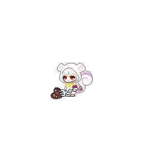 을 사용한 메이플스토리 메애기 코디