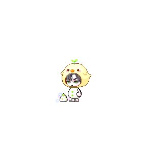 을 사용한 메이플스토리 메애기 코디