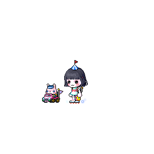 을 사용한 메이플스토리 메애기 코디