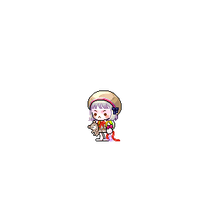 을 사용한 메이플스토리 메애기 코디