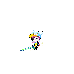 을 사용한 메이플스토리 메애기 코디
