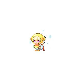 을 사용한 메이플스토리 메애기 코디