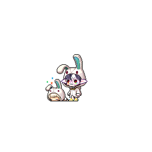 을 사용한 메이플스토리 메애기 코디