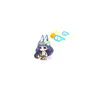 을 사용한 메이플스토리 메애기 코디