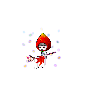 을 사용한 메이플스토리 메애기 코디
