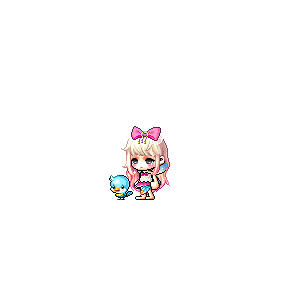 을 사용한 메이플스토리 메애기 코디