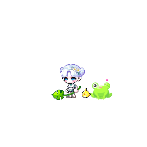 을 사용한 메이플스토리 메애기 코디