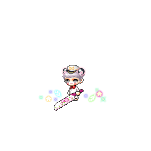 을 사용한 메이플스토리 메애기 코디