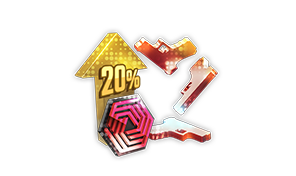 20% Transcendent Weapon Acquisition Boost