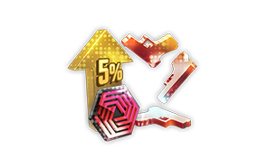 5% Transcendent Weapon Acquisition Boost